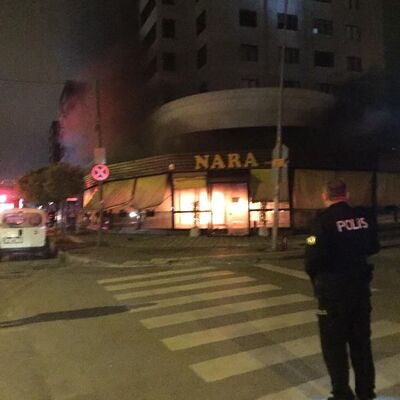 Ankara'nın ardından Bursa'da bir kafede doğalgaz patladı!