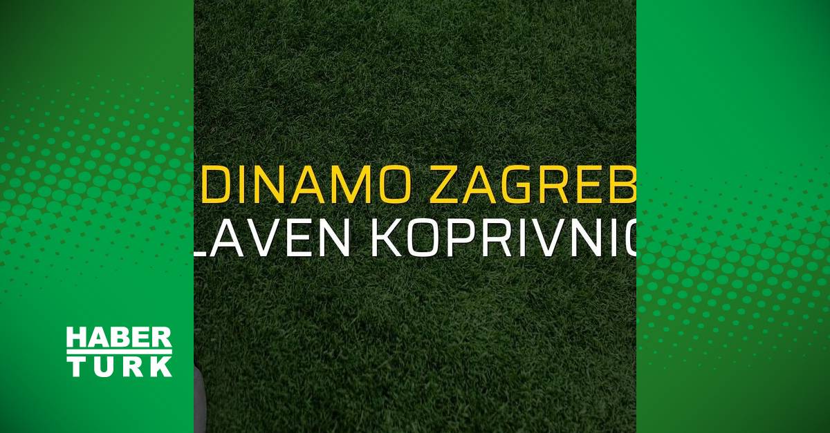 Dinamo Zagreb - Slaven Koprivnica maçı heyecanı - Futbol Haberleri