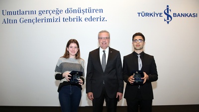 İş Bankası altın gençleri ödüllendirdi