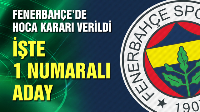 İşte 1 numaralı aday