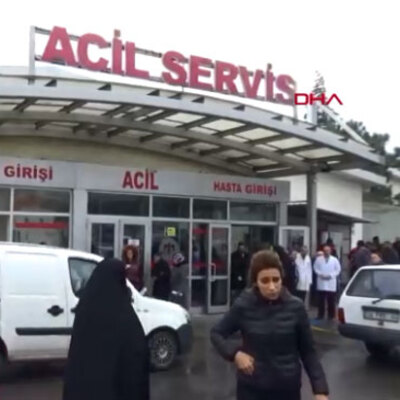 Adliye önünde silah sesleri: 1 yaralı