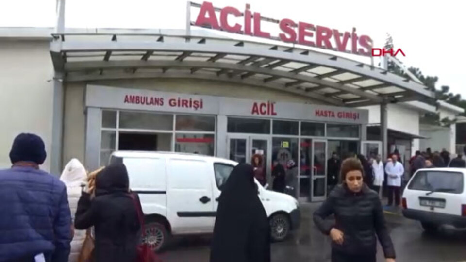 Adliye önünde silah sesleri: 1 yaralı