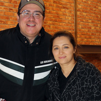 Ünlü çiftin sinema keyfi