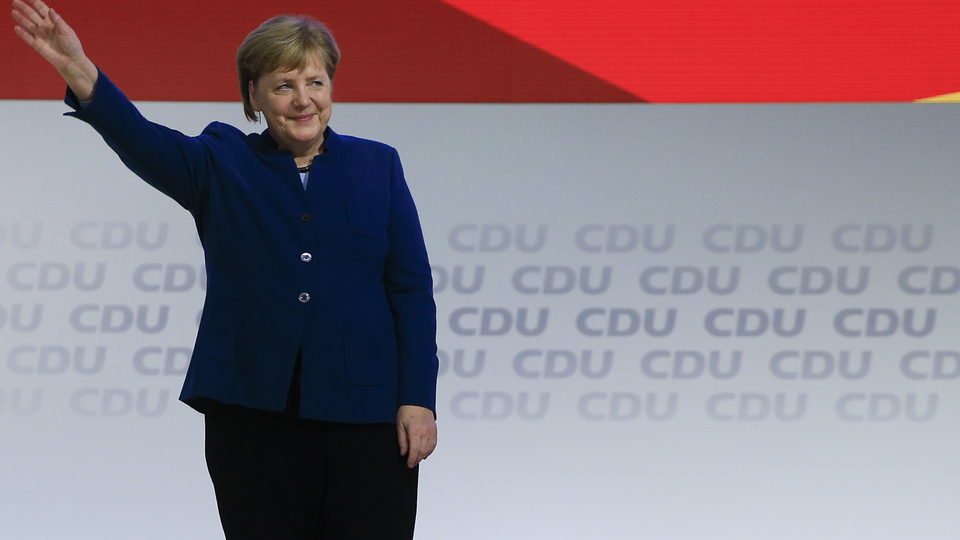 Merkel'e böyle veda ettiler: Teşekkürler Şef!