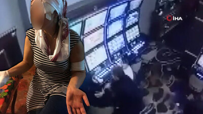 Sevgili dehşeti kamerada!