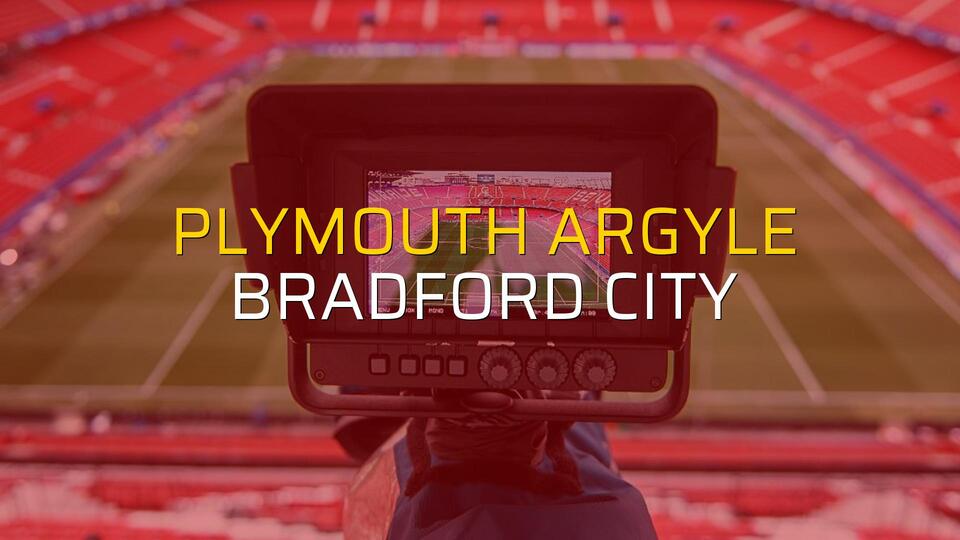Plymouth Argyle: 1 - Bradford City: 2