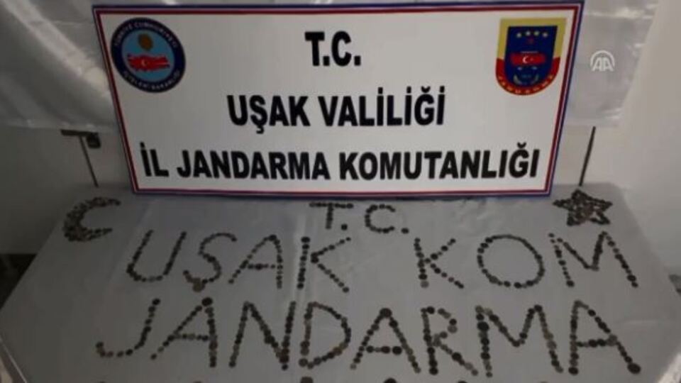 Uşak'ta ele geçirildi, müzeye teslim edildi!