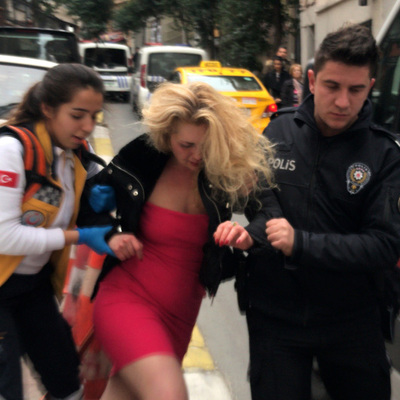 Nişantaşı'nda şok görüntüler!