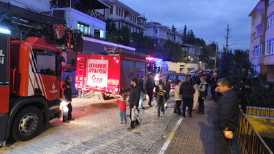Üsküdar'da yangın paniği!