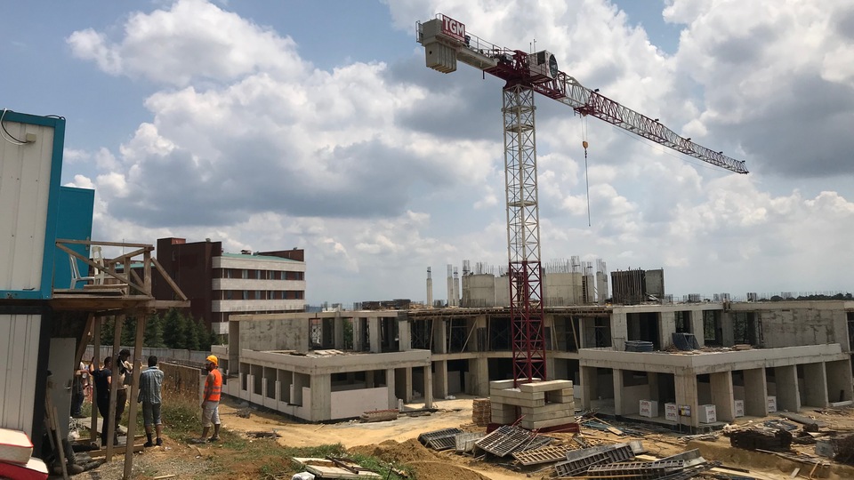 Vinç kazasında bir işçi hayatını kaybetti