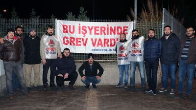İZBAN'da grev başladı