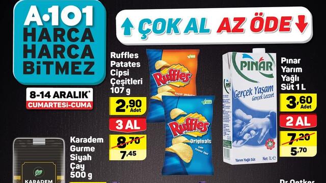 A101 8-14 Aralık Aktüel ürünler kataloğu!