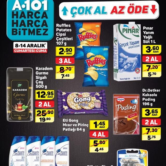 A101 8-14 Aralık Aktüel ürünler kataloğu!