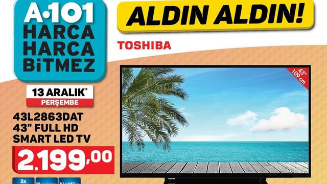 A101 13 Aralık Aktüel ürünler kataloğu!