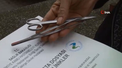 Cımbızı, makası verdi, 'Git kendin çıkart' dedi