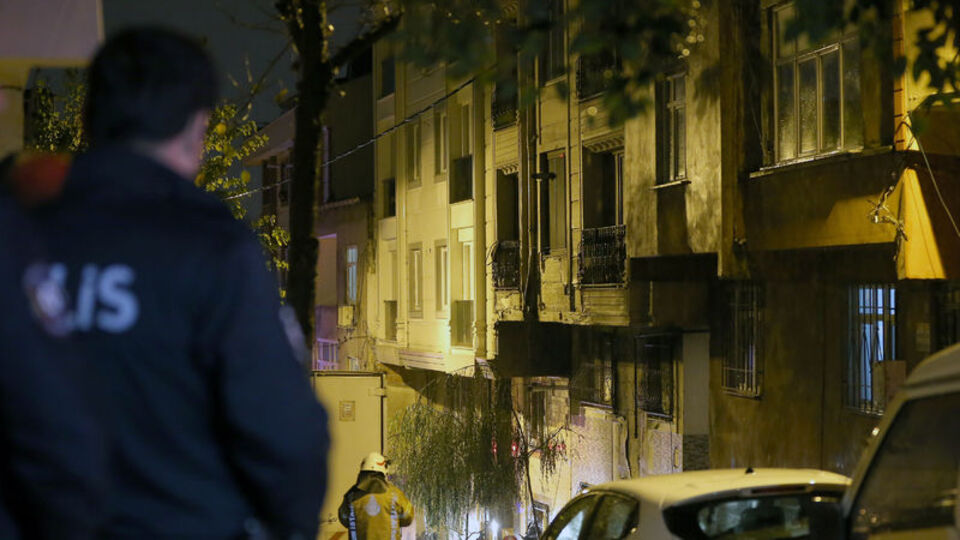 Doğalgaz kaçağı yangına neden oldu