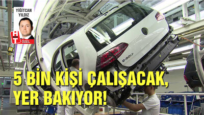 5 bin kişi çalışacak, yer bakıyor!