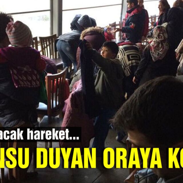 Alkışlanacak hareket! Anonsu duyan oraya koştu...