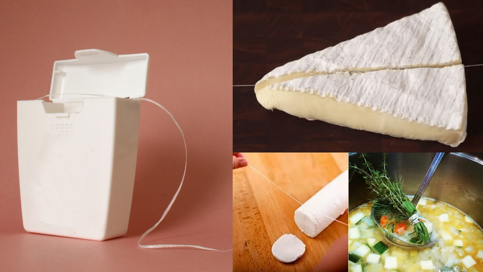 Mutfakta diş ipi nasıl kullanılır?