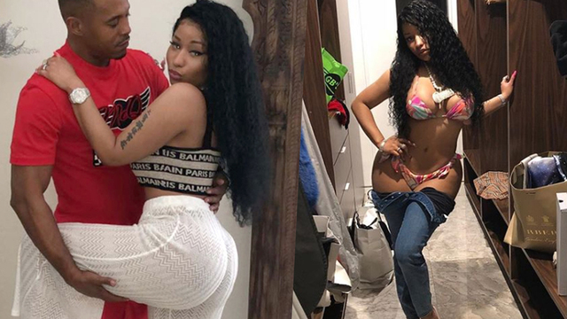 Nicki Minaj'dan yatak pozu!