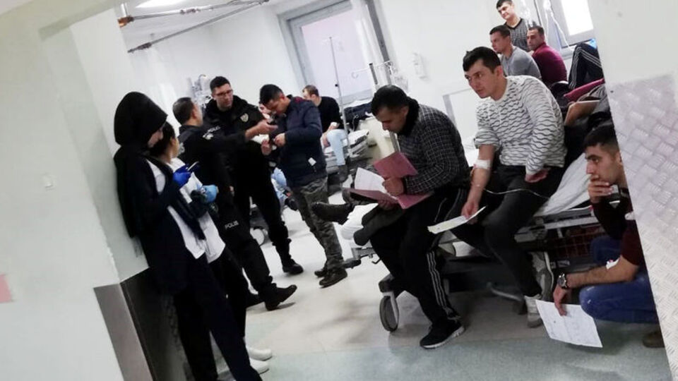 Gaziantep Polis Okulu'nda çok sayıda öğrenci hastanelik oldu