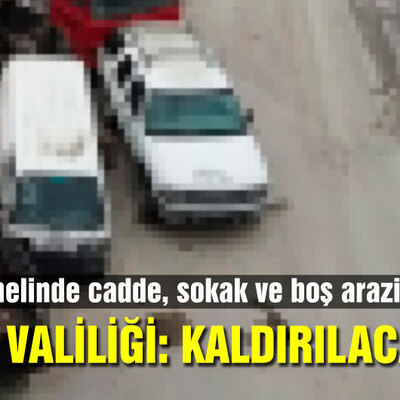 İzmir Valiliği açıkladı: Kaldırılacaklar!