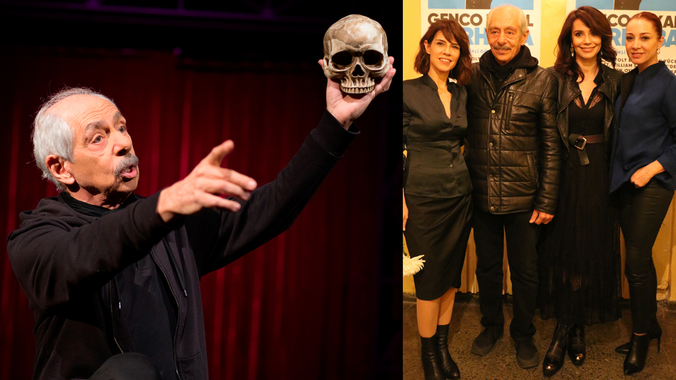 'Merhaba'nın galasında Genco Erkal'a büyük alkış!