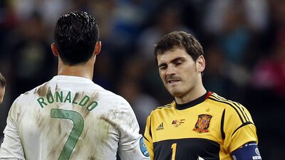 Ronaldo ve Casillas'tan rekor