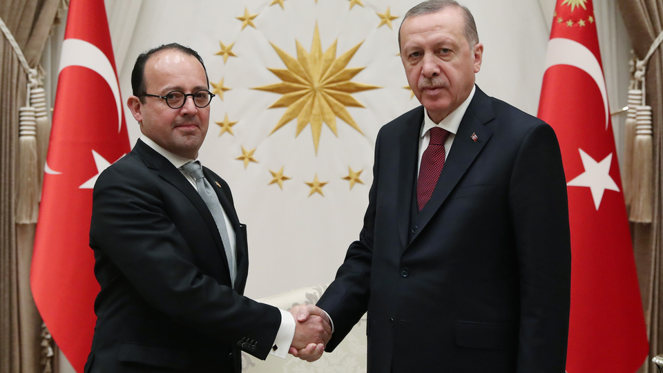 Cumhurbaşkanı Erdoğan, Kosta Rika Büyükelçisini kabul etti