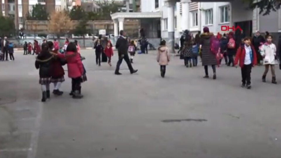 Okulu yasa boğan olay!