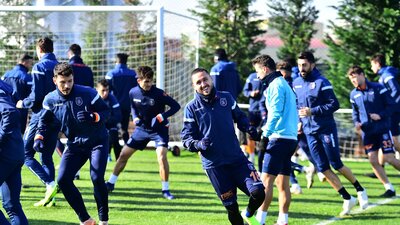 Başakşehir'de Galatasaray maçı hazırlıkları