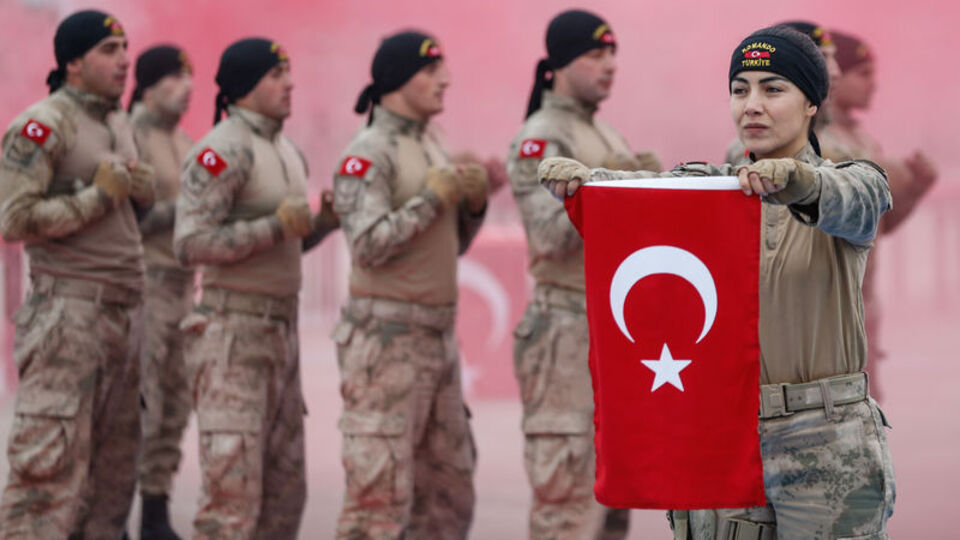 Terörle mücadele kursunu bitirdiler! Yemin ettiler!