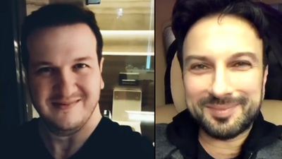 Şahan Gökbakar'dan Tarkan taklidi