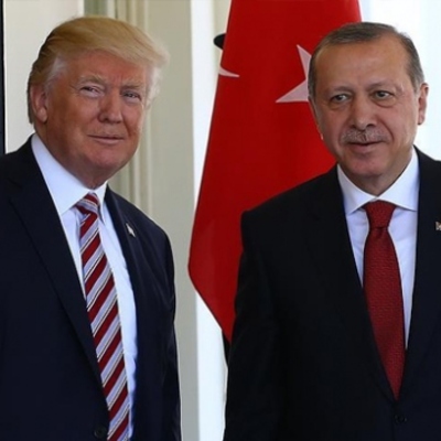 Cumhurbaşkanı Erdoğan, Trump ile görüştü