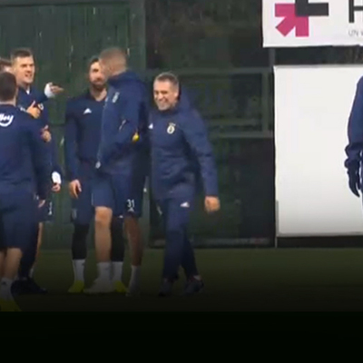 Ersun Yanal ilk idmanına çıktı!