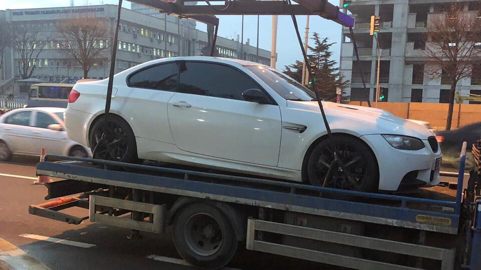 Drift yapan sürücüye ceza yağdı