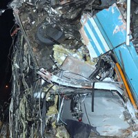 Tren kazasının enkaz kaldırma çalışmaları tamamlandı