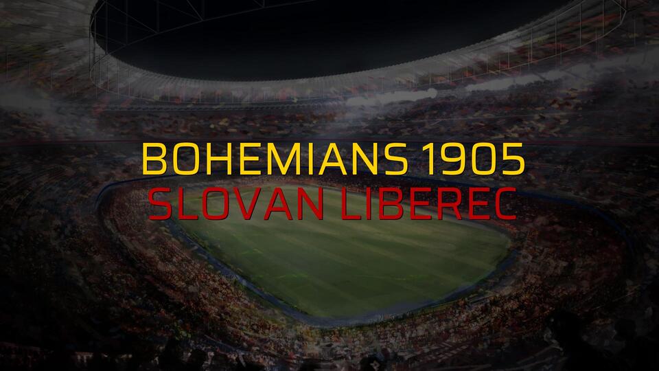 Maç sona erdi: Bohemians 1905: 0 - Slovan Liberec:0