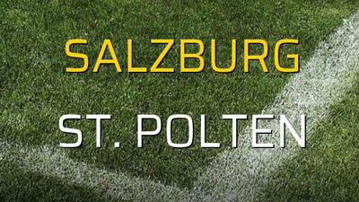 Salzburg: 5 - St. Polten: 1 (Maç sonucu)