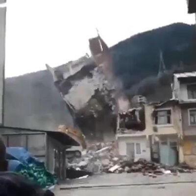 Bir anda oldu! Herkes oraya koştu...