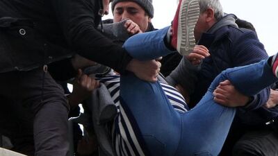 Ramak kala yetişti! Polis böyle kurtardı