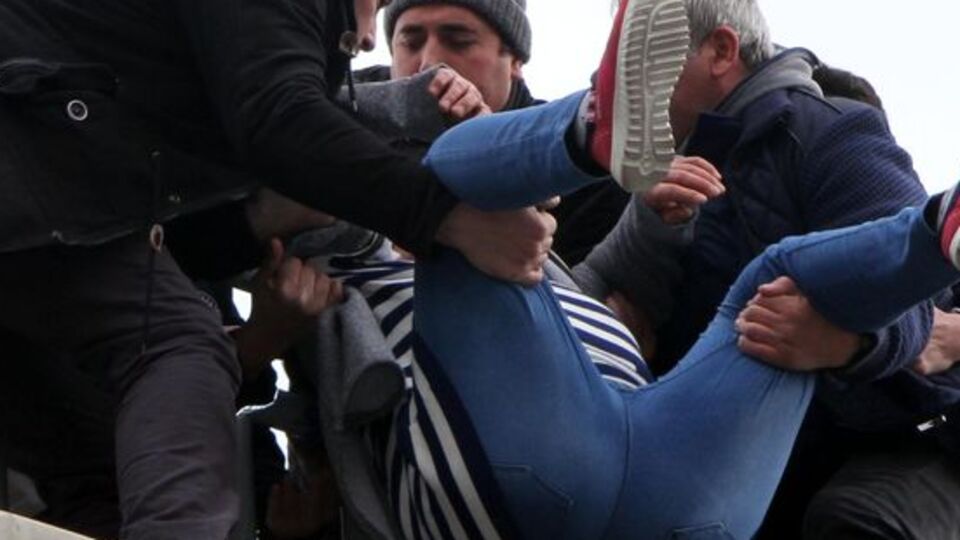 Ramak kala yetişti! Polis böyle kurtardı