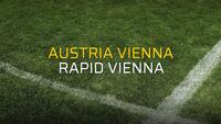 Maç sona erdi: Austria Vienna: 6 - Rapid Vienna:1