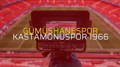Gümüşhanespor: 0 - Kastamonuspor 1966: 2 (Maç sonucu)