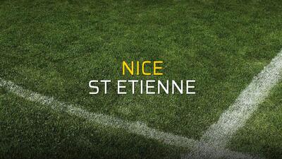Maç sona erdi: Nice: 0 - St Etienne:0