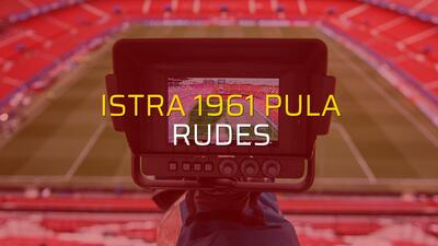 Maç sona erdi: Istra 1961 Pula: 1 - Rudes:0