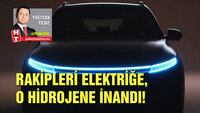 Herkes elektrikli üretirken, o hidrojene yöneldi