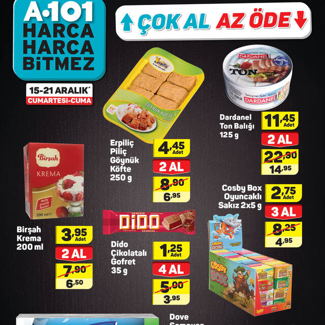 A101 15-21 Aralık Aktüel ürünler kataloğu!