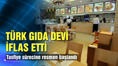Türk restoran zinciri iflas etti!