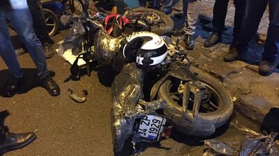 Bu kazadan saniyeler önce...